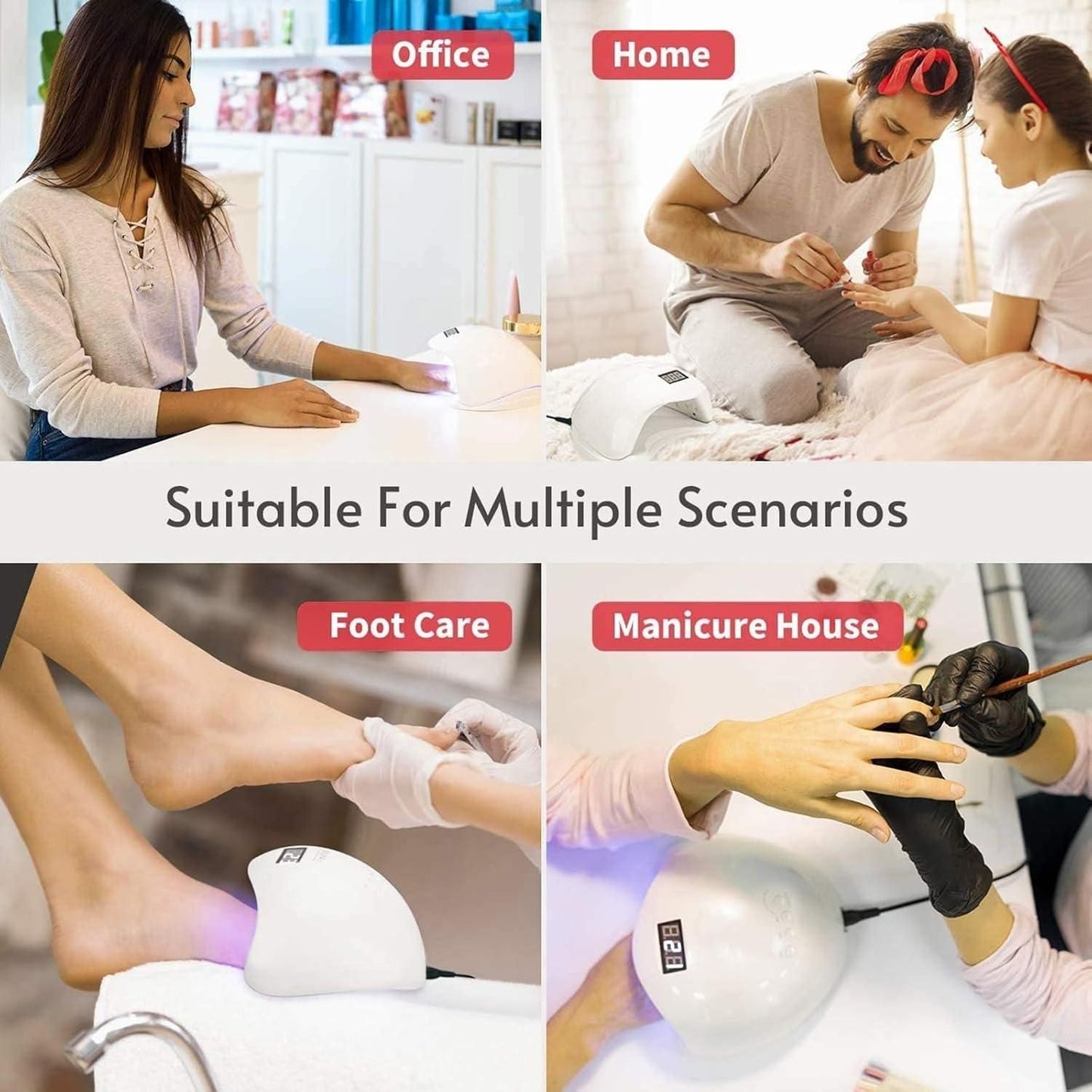 Nixora™ LumiCure Pro Nail Dryer